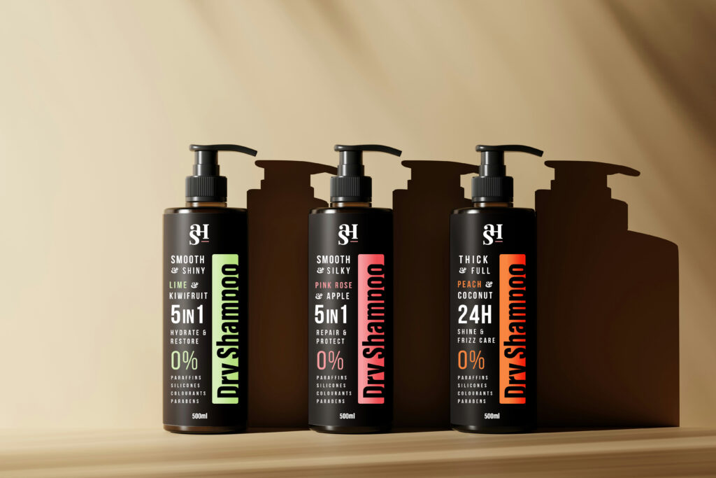 Something About Her - Shampoo Label Design